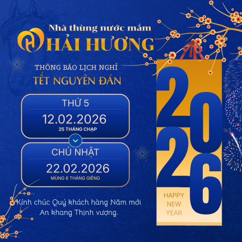 Hải Hương Thông Báo Lịch Nghỉ Tết